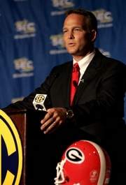 Richt Attends Press Conference